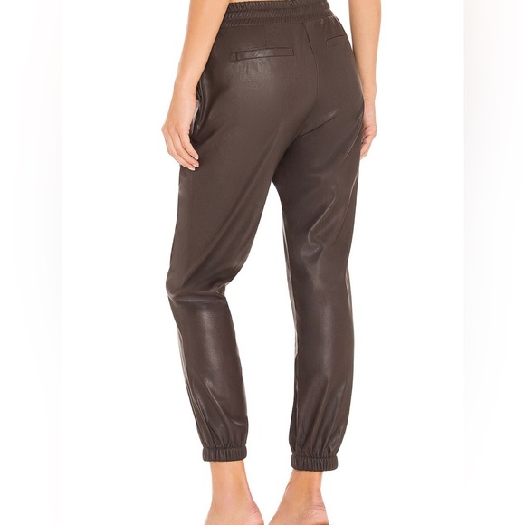 Scarlett Leather Jogger - Picture 3 of 4